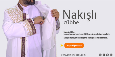 Nakışlı imam cübbeleri