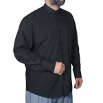 Hakim Yaka Gömlek - Siyah Hakim Yaka Gömlek - Siyah