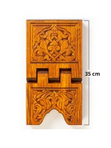 Ahşap Rahle - Oyma Desen - 35 cm detay görseli