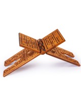 Ahşap Rahle - Oyma Desen - 55 cm detay görseli