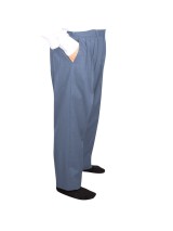 4 Pile Flanel Kışlık Şalvar Pantolon - İndigo