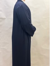 Medine İpeği Namaz Cübbesi - Lacivert detay görseli