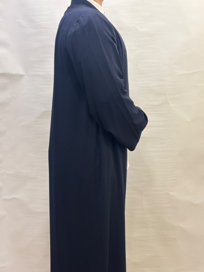Medine İpeği Namaz Cübbesi - Lacivert görünüm 2