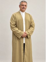Pamuklu Namaz Cübbesi - Bej