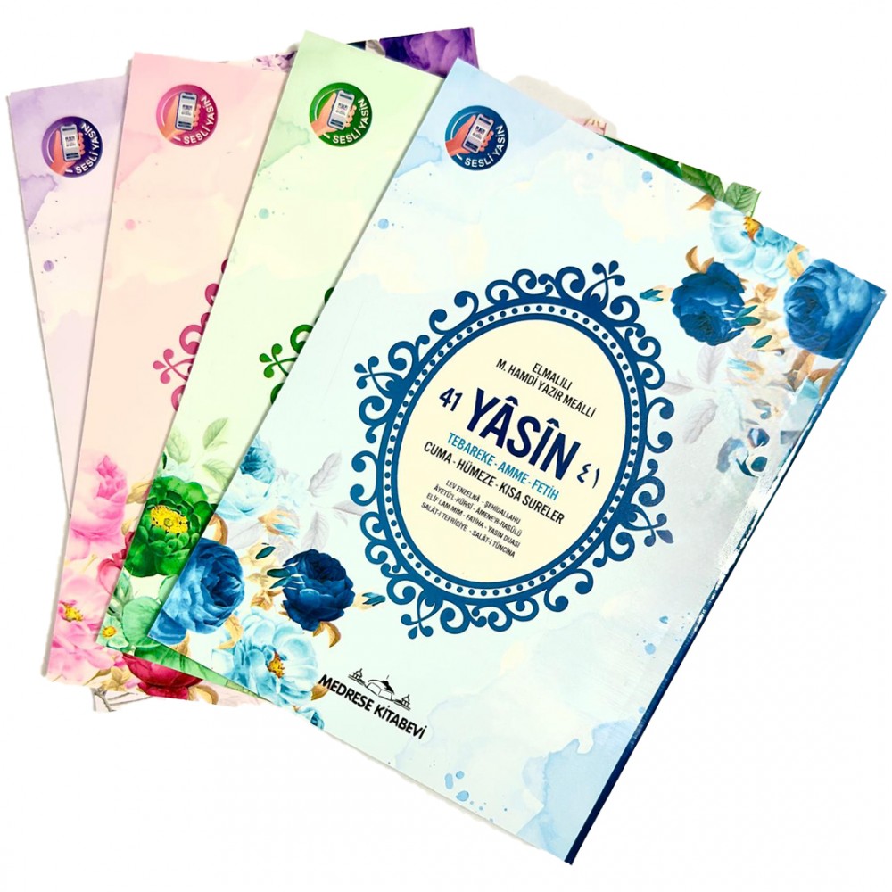 50 Adt. Cep Boy Yasin Cüzü - 80 Yaprak – 41 Yasin, Tebâreke, Amme, Fetih ve Kısa Sureler – Mealli, Hafif ve Taşınabilir 50 Adt. Cep Boy Yasin Cüzü - 80 Yaprak – 41 Yasin, Tebâreke, Amme, Fetih ve Kısa Sureler – Mealli, Hafif ve Taşınabilir